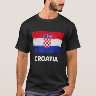 Kroatien Flaggenkroat T-Shirt