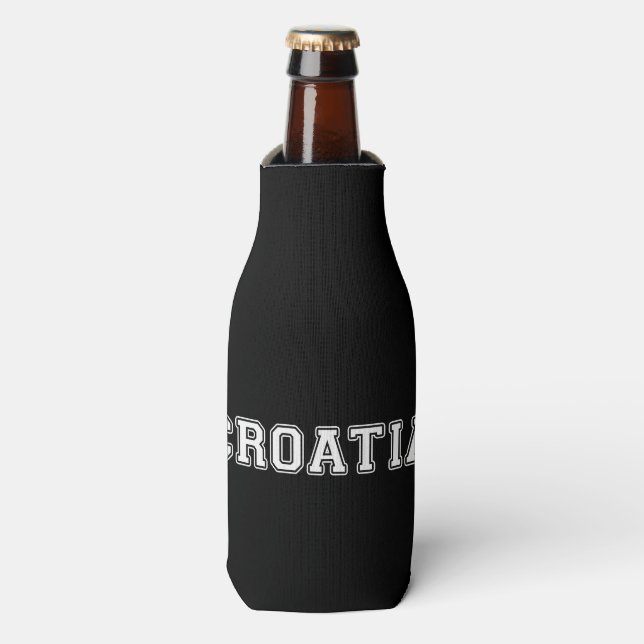 Kroatien Flaschenkühler (Flaschenvorderseite)