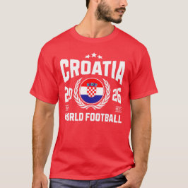 Kroatien Fußball 2026 T-Shirt
