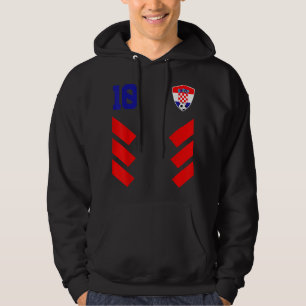 Kroatien Fußball Jersey Kroatien Fußball Kroatien  Hoodie