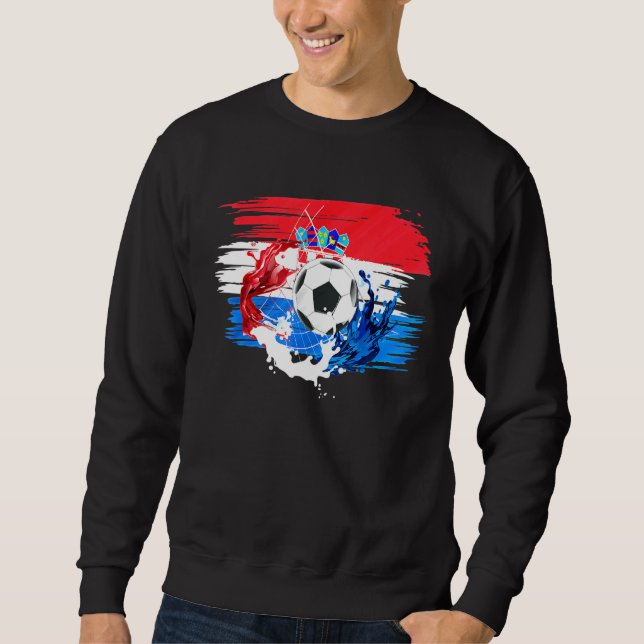 Kroatien Fußball Kroatien Sweatshirt (Vorderseite)