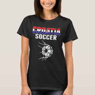 Kroatien Fußballfans Trikot - Unterstützen Sie die T-Shirt