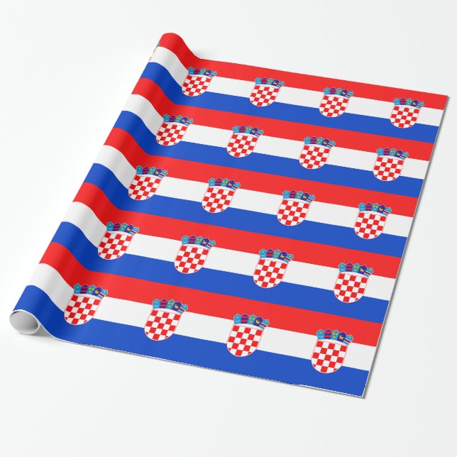 Kroatien Geschenkpapier (Ungerollt)