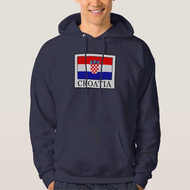 Kroatien Hoodie (Vorderseite)