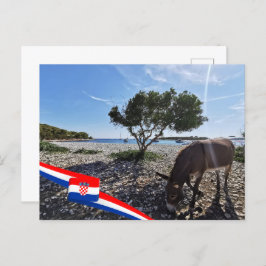 Kroatien | Hrvatska | Adria | Donkey Postkarte