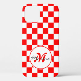 Kroatien | Hrvatska | Name Monogram Case-Mate iPhone Hülle