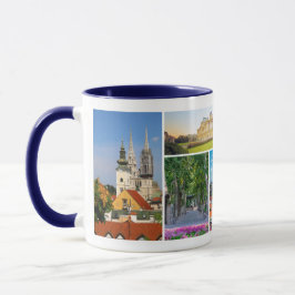 Kroatien | Hrvatska | Zagreb | Hauptstadt Kroatien Tasse