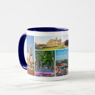 Kroatien   Hrvatska   Zagreb   Hauptstadt Kroatien Tasse