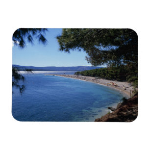 Kroatien, Insel Brac, Bol, Golden Cape Beach 2 Magnet