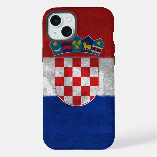 Kroatien iPhone Hülle (Rückseite)