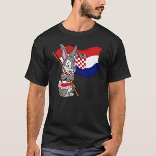 Kroatien Kaninchen T-Shirt