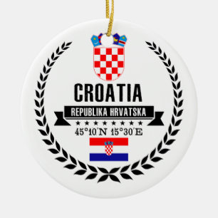 Kroatien Keramikornament