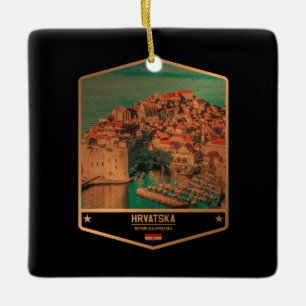 Kroatien Keramikornament