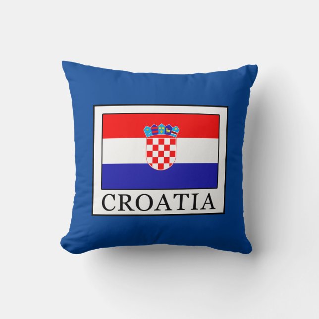 Kroatien Kissen (Vorderseite)