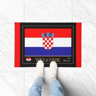 Kroatien & Kroatien Flaggenstaat Matte / Sport Wil
