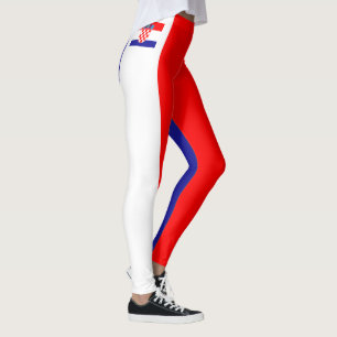Kroatien & Kroatische Fahnen-Leggings /sport Leggings