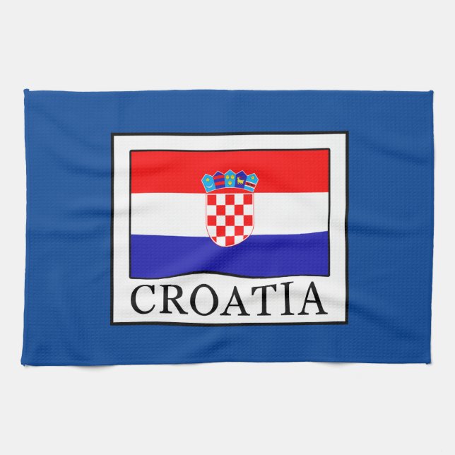 Kroatien Küchentuch (Horizontal)