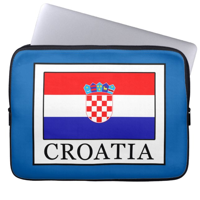 Kroatien Laptopschutzhülle (Vorderseite)
