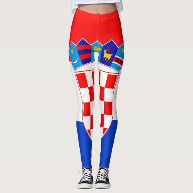 Kroatien Leggings (Vorderseite)