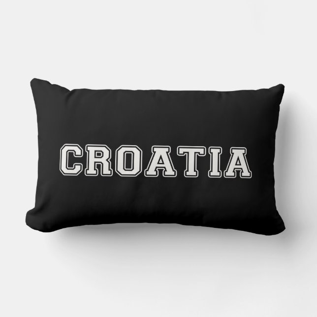 Kroatien Lendenkissen (Vorderseite)