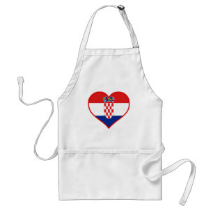 Kroatien Liebe Schürze