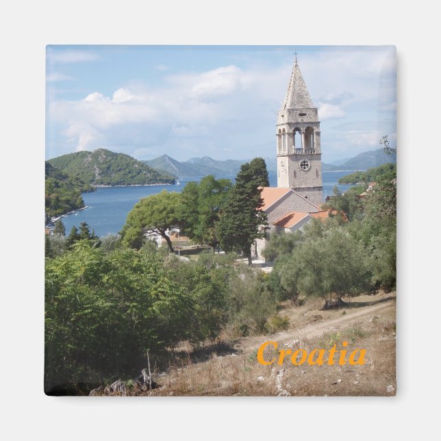 Kroatien-Magnet Magnet (Vorne)