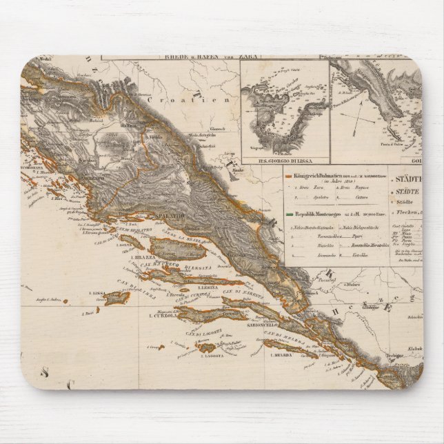 Kroatien Mousepad (Vorne)