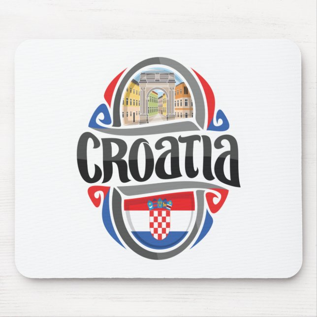Kroatien Mousepad (Vorne)