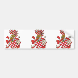 Kroatien, Österreich Autoaufkleber