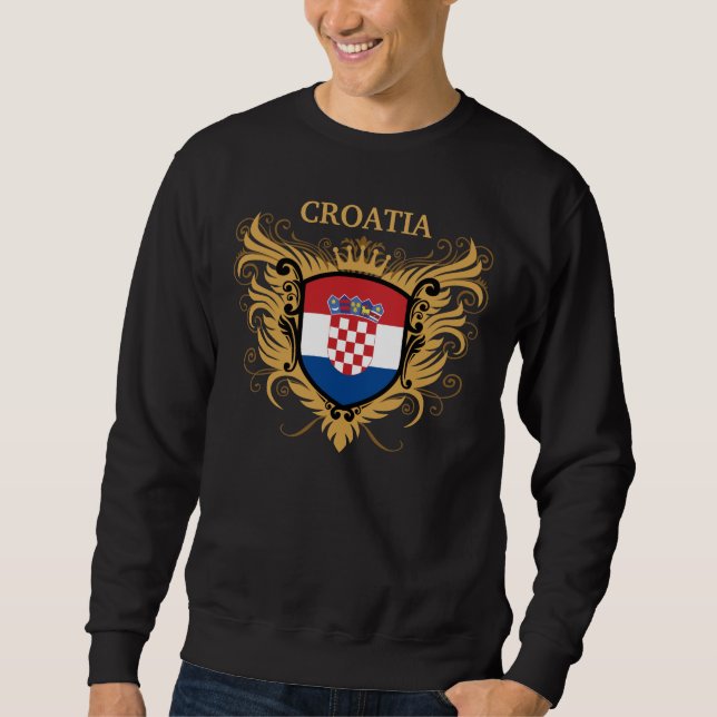 Kroatien [personifizieren Sie] Sweatshirt (Vorderseite)