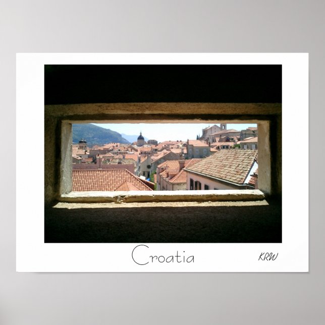 Kroatien Poster (Vorne)