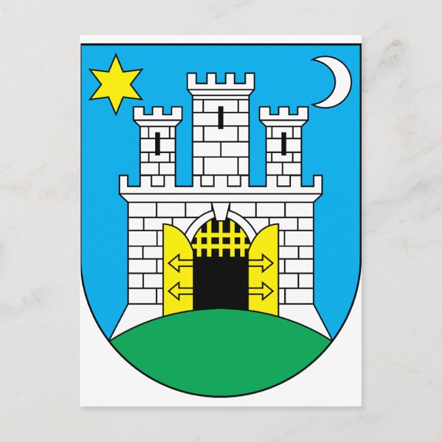 Kroatien Postkarte (Vorderseite)