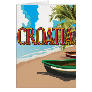 KROATIEN Reiseplakat