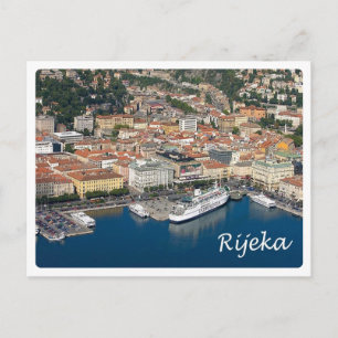 Kroatien - Rijeka - Postkarte