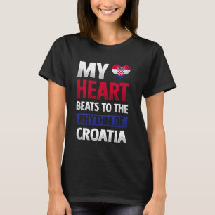Kroatien Roots Kroatisch Heritage Proud Cro T-Shirt