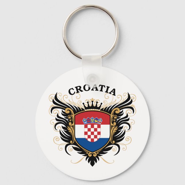 Kroatien Schlüsselanhänger (Vorderseite)
