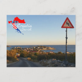Kroatien | Sevid | Adria | Hrvatska Postkarte
