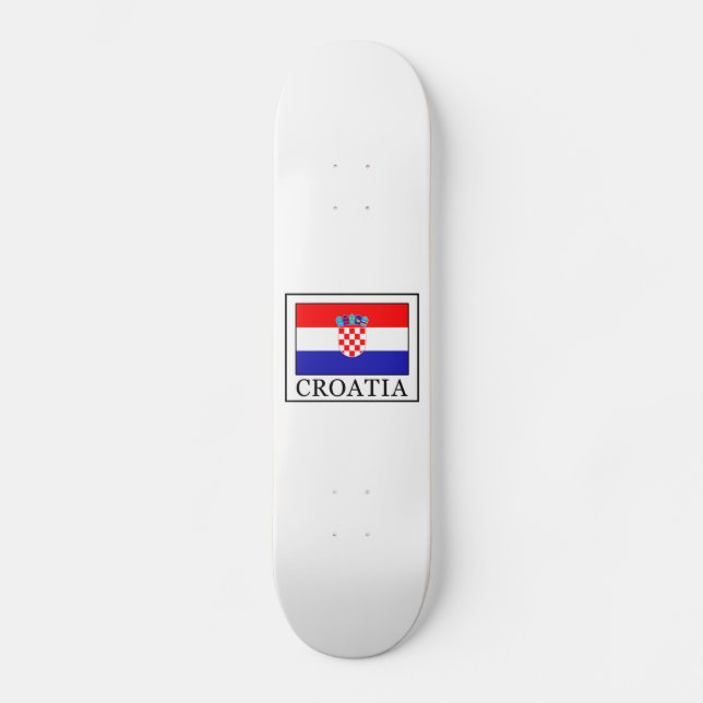 Kroatien Skateboard (Vorderseite)
