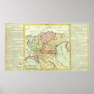 Kroatien, Slowenien, Italien Poster