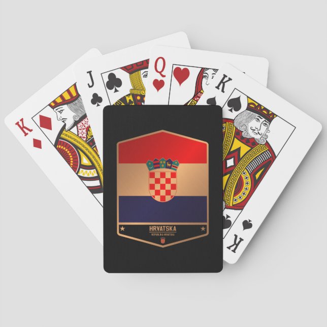 Kroatien Spielkarten (Rückseite)