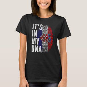 Kroatien Stolz ist es in meiner DNA Niedliche kroa T-Shirt