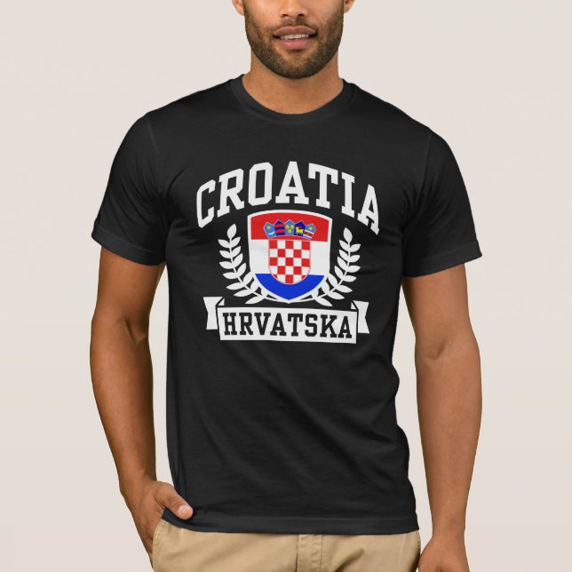 Kroatien T-Shirt (Vorderseite)