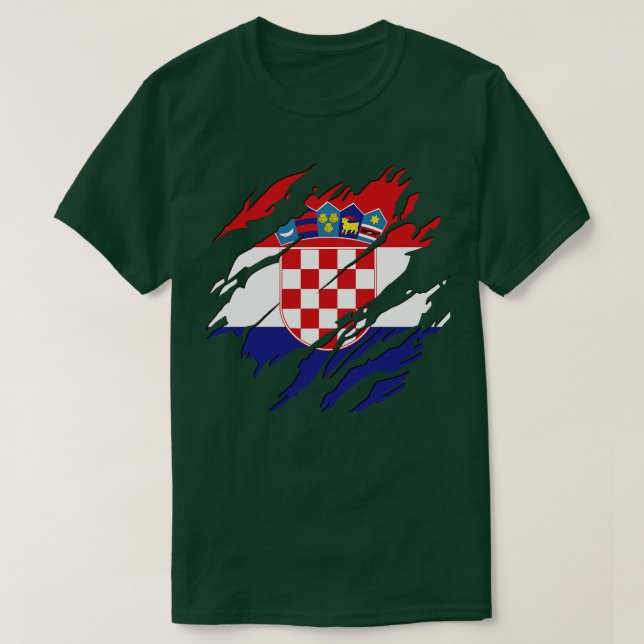 Kroatien T-Shirt (Design vorne)