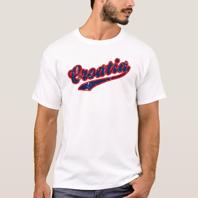Kroatien T-Shirt (Vorderseite)