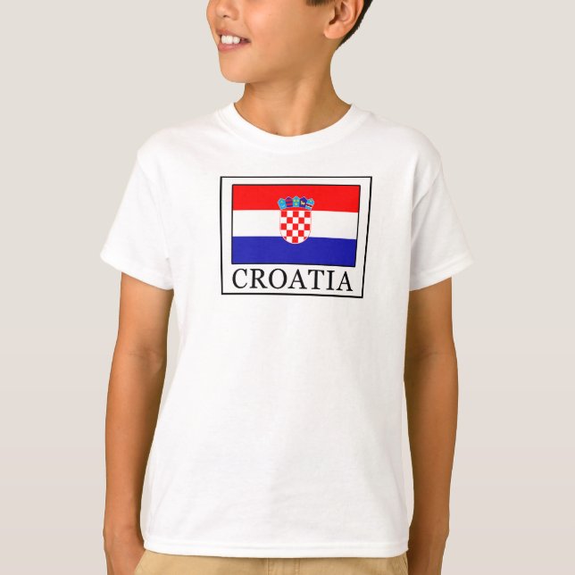 Kroatien T-Shirt (Vorderseite)