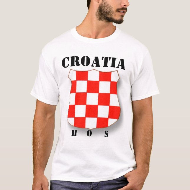 KROATIEN T-Shirt (Vorderseite)