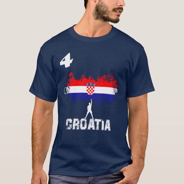 KROATIEN-T - T-Shirt (Vorderseite)