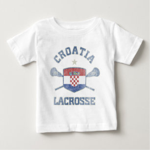 Kroatien-Vintag Baby T-shirt