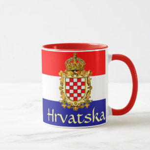 Kroatien-Wappen Tasse