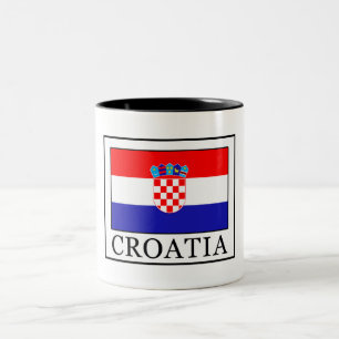 Kroatien Zweifarbige Tasse